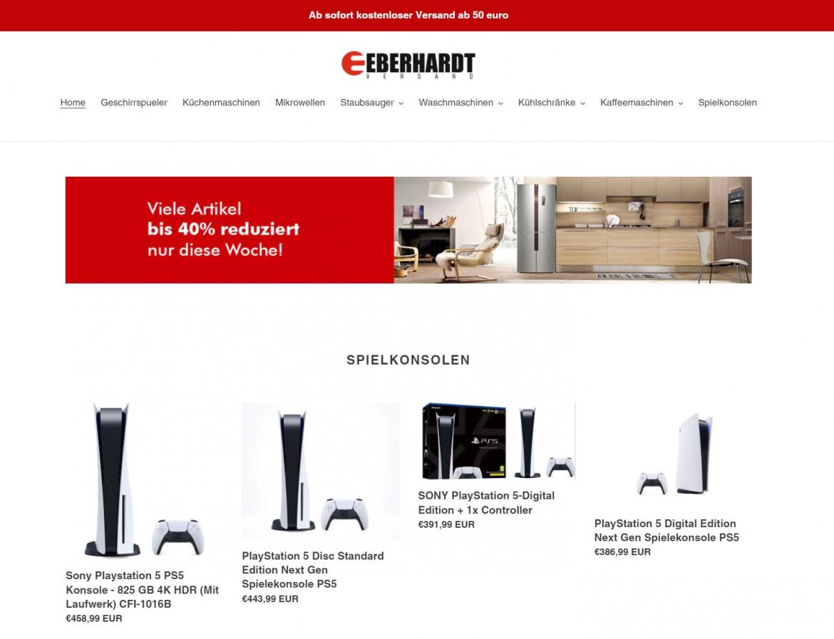 Fake-Shop: eberhard-versand.de (2021)